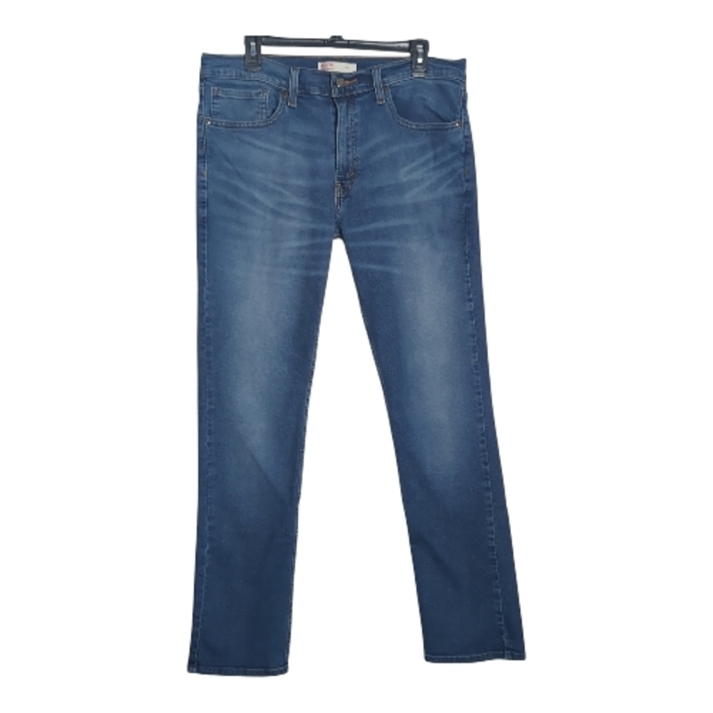 Levi's Men's 34x33 512 Medium Wash Slim Straight Leg Jean Normcore Casual